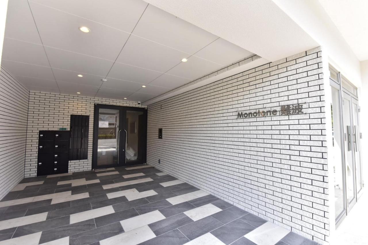 Appartement モノトーン難波 à Ōsaka Extérieur photo